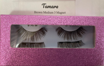 Tamara - Three Magnet Brown Medium