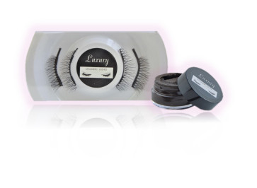Luxury Magnetic False Eyelash and Magnetic Eyeliner Combo Set 