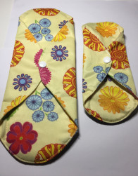 Side by side Large and Small pad - outer shell