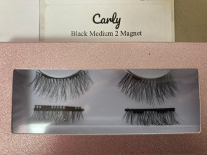 Carly - Two Magnet Black Medium Lash