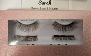Sarah - Three Magnet Brown Short