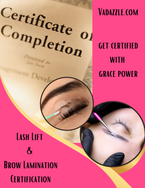Lash Lift & Brow Lamination Certification